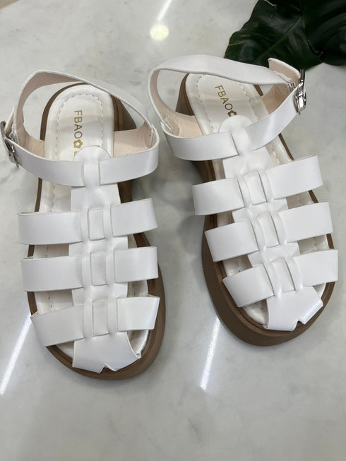 Trendy Woven Platform Roman Fisherman Sandal